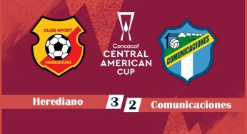 Copa Centroamericana – Cuartos de Final de Vuelta – Herediano 3-2 Comunicaciones – 04/10/2023