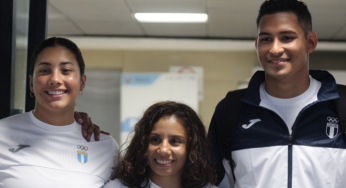 Atletas de natación y judo emprenden viaje hacia París