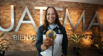 Adriana Ruano volvió con el Oro a Guatemala