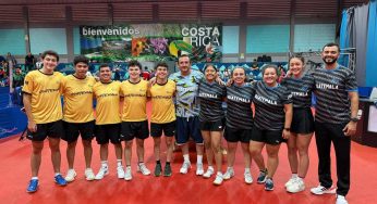 Guatemala brilla en el Centroamericano Mayor de Tenis de Mesa