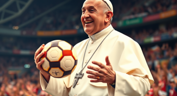 El Papa y su relación íntima con el futbol (VIDEO)